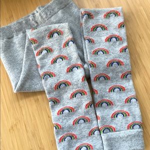 Mini-Boden footless rainbow tights